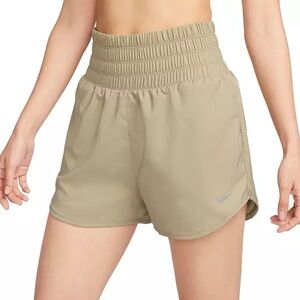 Nike One Women's Dri-FIT Ultra High-Waisted 3" Brief-Lined Shorts **NEW W/ TAGS